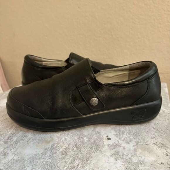 Alegria Paityn Upgrade Black Clog Shoes Size 8 - Picture 2 of 8